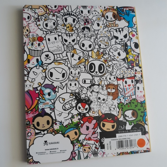 Tokidoki Coloring Pad book Collectors L👀k! - Picture 2 of 4
